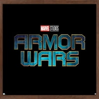 Marvel Armor Wars - Плакат за стена на лого, 14.725 22.375