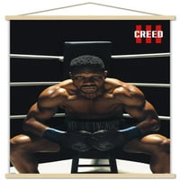 Creed III - Damian One Lift Sall Poster с магнитна рамка, 22.375 34
