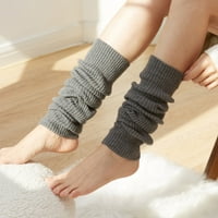Зимните жени държат топли плътни чорапи плетене топли глезени гамаши чорапи