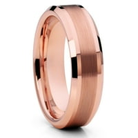 Копие на сватбения пръстен, розово златово стъпало, годежен пръстен, сватбен пръстен на мъжа, женски пръстен, четка