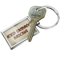 Keychain Iced Skinny Mocha Coffee, винтидж стил