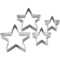 Wilton Nesting Star Biscuit Cutter Set, 4 части