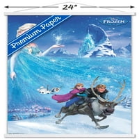 Disney Frozen - Adventure One Live Shanl Poster с дървена магнитна рамка, 22.375 34