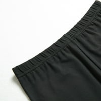 Huachen жени летни къси панталони Панталони гамаши показват тънка пот, поглъщащи предпазни панталони йога панталони