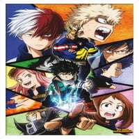 My Hero Academia - Faces Wall Poster, 22.375 34