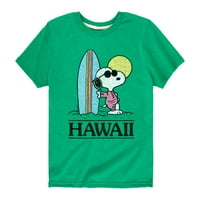 Фъстъци - Snoopy in Hawaii - Графична тениска с малко дете