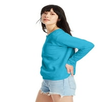 HANES женски суичър за пуловер на шията, размери S-2X