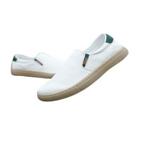 Работата на Harsuny Man's Nonnslip Loafers Soft Disherable Round Toe Flats Jogging Fashion Canvas Маратонки