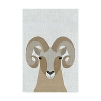 Търговска марка изобразително изкуство' Бигхорн овца ' платно изкуство от Ани Бейли Арт