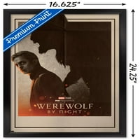 Marvel Werewolf By Night - един плакат за стена на листа, 14.725 22.375 рамка
