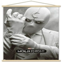 Marvel Moon Knight - г -н Knight One Lift Sall Poster с магнитна рамка, 22.375 34