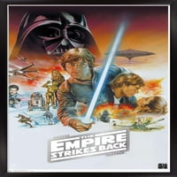 Междузвездни войни: Империята настъпва назад на 40 -та - живописна стена плакат, 14.725 22.375