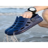 Мъжки класически запушват удобно приплъзване на градински сандали леки водни обувки летни чехли