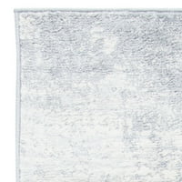 Brentwood Alaia Abstract Runner Rug, 2 '14', слонова кост сиво