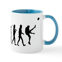 Кафепрес-Футбол комар еволюция Чаши-Оз керамична чаша-новост чаша кафе чай