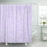 Прост светло лилав модел люляк лавандула цвят блед пастел декор за баня баня за баня душ завеса