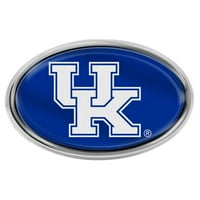 Wincraft Kentucky Wildcats Chrome Domed Auto Emblem