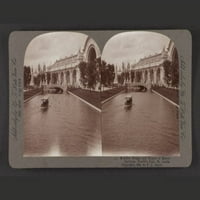 Печат: Джолиет мост и дворец на производството, световен панаир, Сейнт Луис
