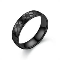 Пръстени от неръждаема стомана за мъже сватбена лента пръстен футбол пръстен за футболни момчета приятелски подаръци