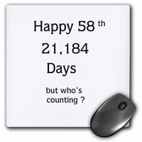 3 принт на смешно честит рожден ден или годишнина-Подложка за Мишка, от