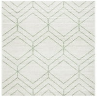 Adirondack Caitriona Geometric Area Rug, Sage Sage, 4 '6'