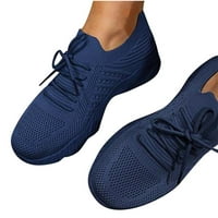 Aoochasliy дамски обувки атлетична маратонка лято плюс размер модна ежедневна мрежа дишащи спортни обувки Спестяване на клирънс