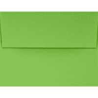 Лъкшапет а пликове за покани с пилинг и преса, 3 4, светещо зелено, пакет