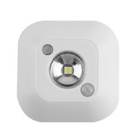 Pgeraug индукционна лампа LED мини безжичен инфрачервен сензор за движение Нощна светло стена авариен гардероб шкаф Нощна лампа атмосфера светлина LED светло бяло